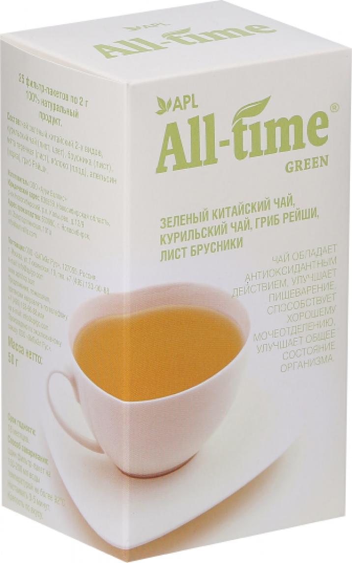 Чай ALL-TIME GREEN
