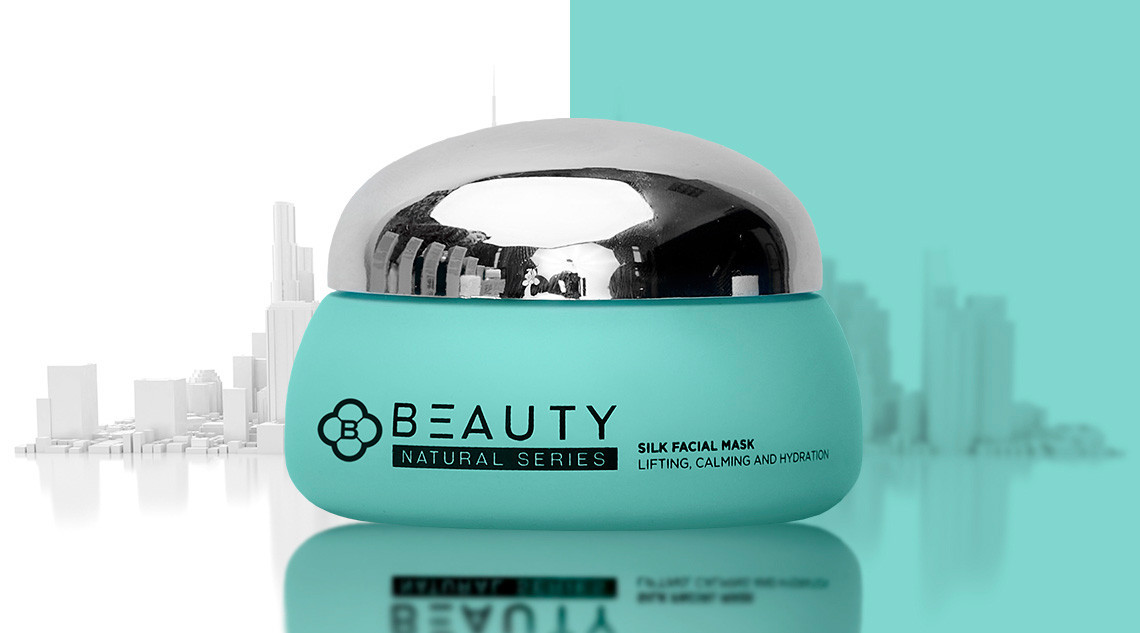 Бетке арналған жібек маскасы