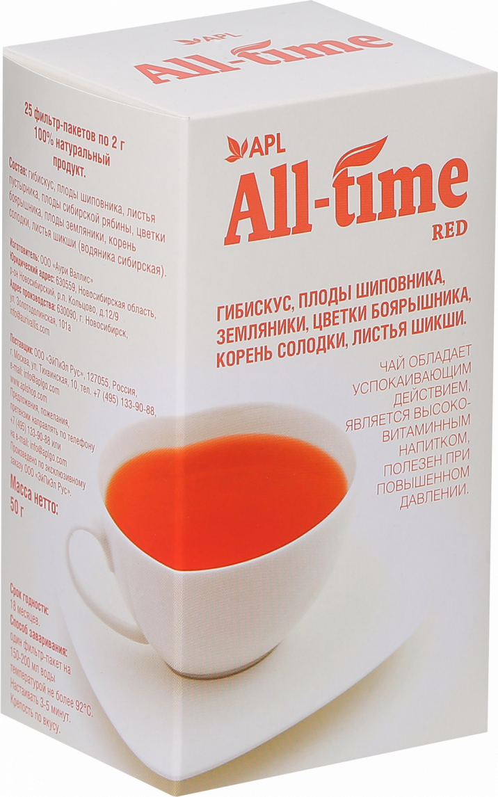 ALL-TIME RED шайы
